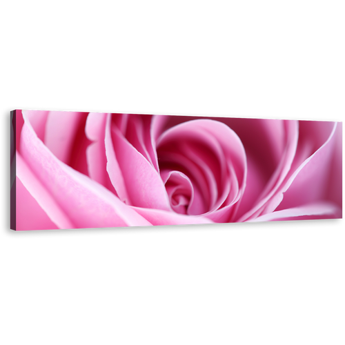 Abstract Rose Canvas Art, Purple Floral 1 Piece Canvas Print, Close Up Flowers Wall Art