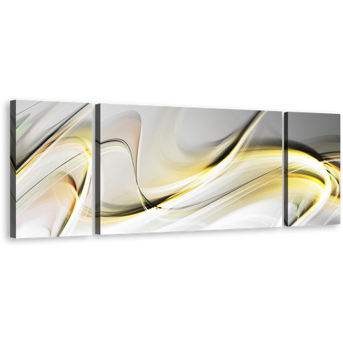 Elegant Abstract Canvas Print, Amazing Abstract Graphic 3 Piece Canvas Wall Art, Abstract Digital Oil Painting Canvas Set