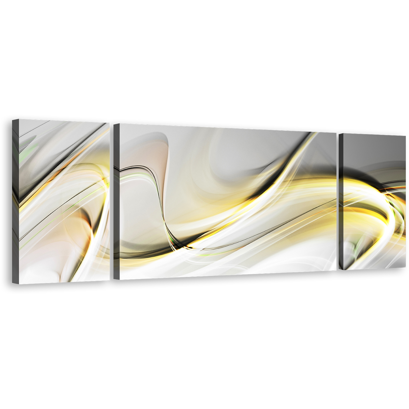 Elegant Abstract Canvas Print, Amazing Abstract Graphic 3 Piece Canvas Wall Art, Abstract Digital Oil Painting Canvas Set