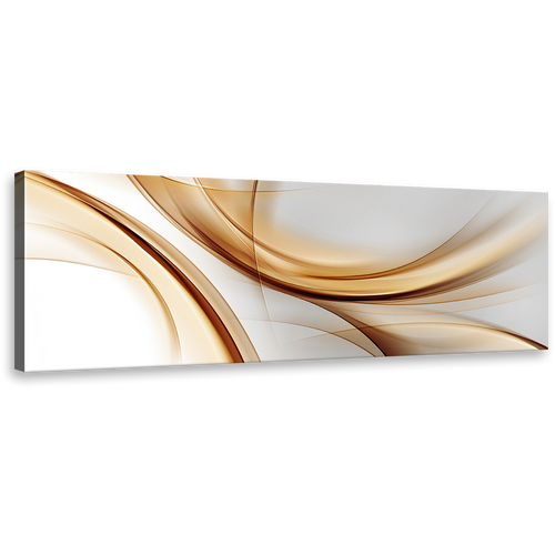 contemporary  abstract  canvas  wall  art  abstract  gold  wave  canvas  print  white  modern  abstract  patterns  panoramic  artwork