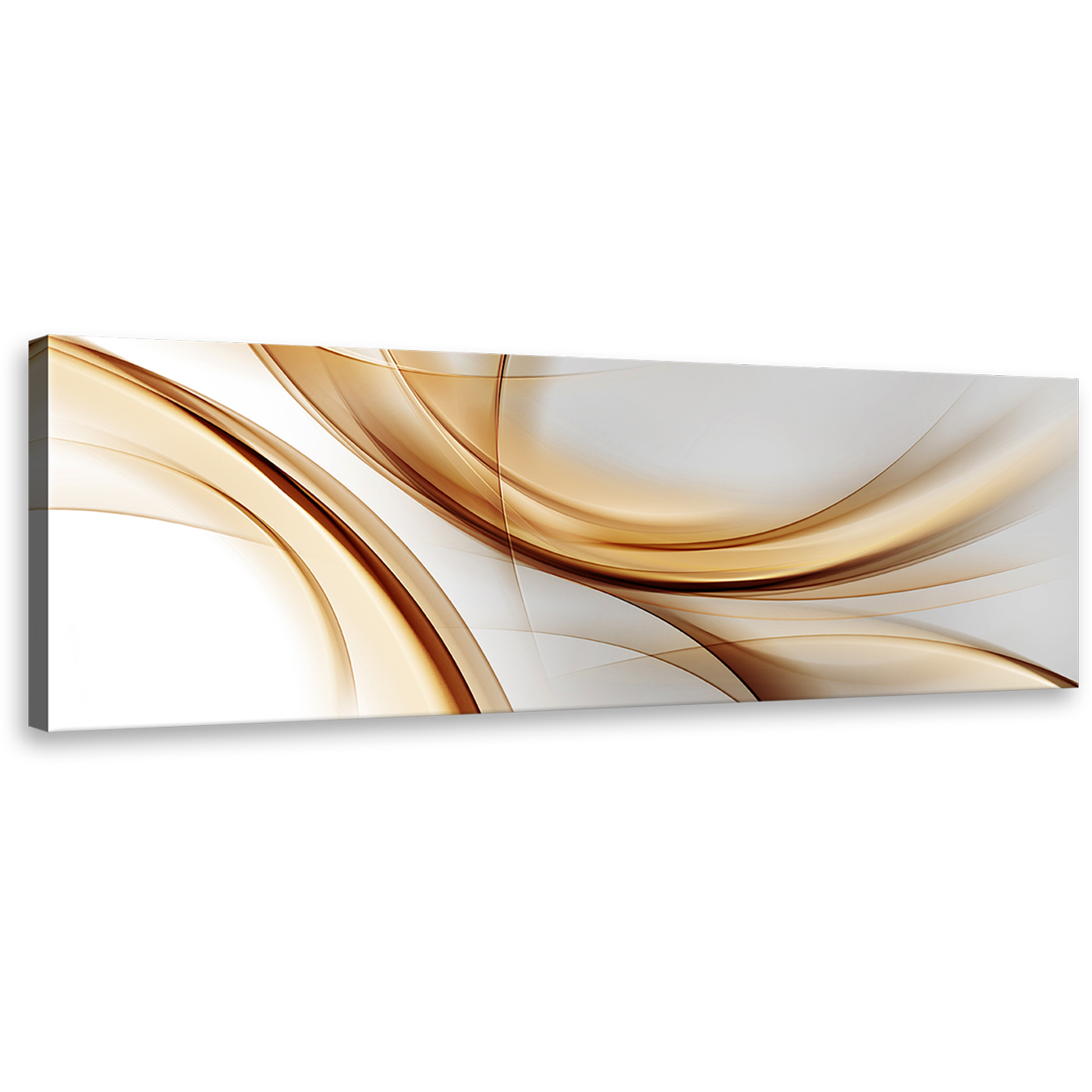 contemporary  abstract  canvas  wall  art  abstract  gold  wave  canvas  print  white  modern  abstract  patterns  panoramic  artwork