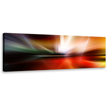 Load image into Gallery viewer, modern  abstract  canvas  print  colorful  abstract  pattern  wall  art  beautiful  abstract  lights  panorama  canvas
