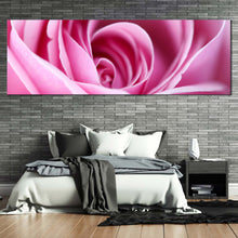 Load image into Gallery viewer, Abstract Rose Canvas Art, Purple Floral 1 Piece Canvas Print, Close Up Flowers Wall Art For Bedroom
