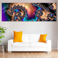 Load image into Gallery viewer, Abstract Patterns Canvas Print  Colorful Abstract Shapes 1 Piece Canvas  Modern Abstract Canvas WallArt In Living Room
