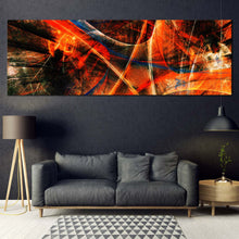 Load image into Gallery viewer, Abstract Patterns Canvas Wall Art Black 3D Abstract 1 Piece Canvas For Living Room
