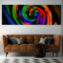 Load image into Gallery viewer, Abstract  Fractal  Canvas  Wall  Art  Colorful  Abstract  Spiral  Canvas  Artwork  Modern  Abstract  Pattern  1  Piece  Canvas  Print For Living Room
