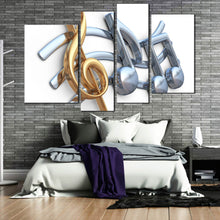 Load image into Gallery viewer, Abstract Music Note Canvas Wall Art
