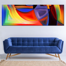 Load image into Gallery viewer, Abstract  Patterns  Canvas  Print  Colorful  Abstract  Forms  Living  Room  1  Piece  Canvas  Wall  Art  Contemporary  Modern  Abstract  Canvas  Set For Living Room
