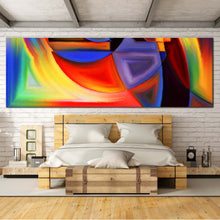 Load image into Gallery viewer, Abstract  Shape  Canvas  Wall  Art  Contemporary  Colorful  Abstract  Forms  Canvas  Print  Modern  Abstract  Patterns  Bedroom  1  Piece  Canvas For Bedroom
