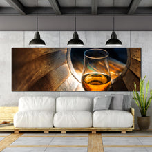 Load image into Gallery viewer, Alcohol  glass  Inside  Oak  Barrels  Modern  kitchen  dining  room  wall For Living Room
