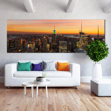 Load image into Gallery viewer, Amazing  Manhattan  New  York  city  panoramic  wall  decor In Living Room
