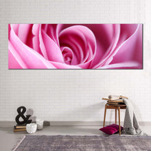 Load image into Gallery viewer, Beautiful Floral Canvas WallArt  Abstract Flowers 1 Piece Canvas Print  Close Up Purple Rose Wide Canvas For Living Room
