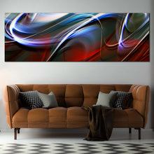 Load image into Gallery viewer, Beautiful  Abstract  Canvas  Print  Amazing  Blue  Abstract  Living  Room  Canvas  Wall  Art  Red  Modern  Abstract  1  Piece  Canvas  For Living Room
