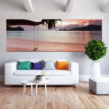 Load image into Gallery viewer, Beautiful  Mahe  beach  Evening  Dawn  Large  photography  prints In Living Room
