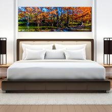 Load image into Gallery viewer, Blue  Sky  River  Park  Bloss  Large  Canvas  Art For Bedroom
