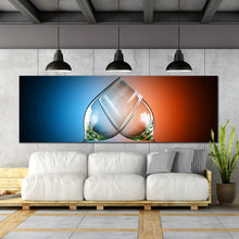 Load image into Gallery viewer, Canvas  wine  glasses  cheers  Modern  kitchen  dining  room  wall For Living Room
