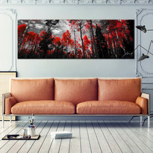 Load image into Gallery viewer, Colorado  Red  Forest  Panoramic  Canvas For Living Room
