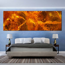 Load image into Gallery viewer, Colorful  1  Piece  orange  amber  stone  Canvas  wall  art For Bedroom
