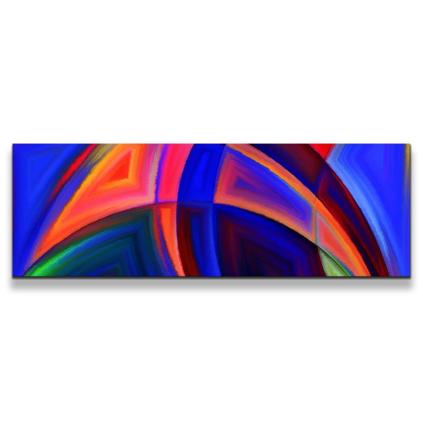 Contemporary  Abstract  Canvas  Wall  Art  Beautiful  Blue  Abstract  Patterns  Panoramic  Canvas  Orange  Modern  Abstract  Canvas  Print
