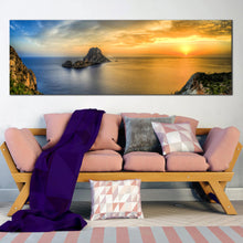 Load image into Gallery viewer, Es  Vedranell  at  dusk  1  piece  canvas  art  print In Living Room
