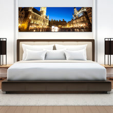 Load image into Gallery viewer, Grand  Place  BruxellesBrussel  Grote  Markt  panoramic  wall  art  decor In Bedroom
