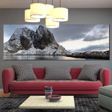 Load image into Gallery viewer, Hamnoy  fishing  village  on  Lofoten  Islands  Norway  1  piece  wall  artwork  home  decor For Living Room
