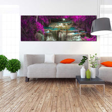 Load image into Gallery viewer, Huay  Mae  Kamin  Kanchanaburi  Thailand  waterfall  panoramic  canvas  prints For Living Room
