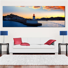 Load image into Gallery viewer, Ibiza  lighthouse  beacon  large  canvas  wall  art For Living Room

