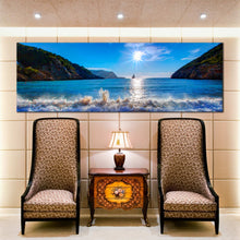 Load image into Gallery viewer, Ibiza  sunset  ocean  blue  sky  1  piece  canvas  print For Living Room
