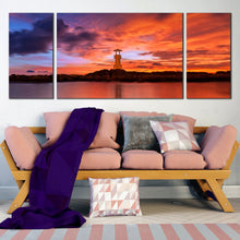 Load image into Gallery viewer, Khao Lak Beach and Lighthouse ocean canvas prints For Living Room
