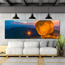 Load image into Gallery viewer, Kyaiktiyo  pagoda  Buddha  canvas  print For Living Room
