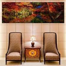 Load image into Gallery viewer, Kyoto  Japan  Canvas  Print  Daigoji  Temple  Park  River  Reflection  Living  Room  1  Piece  Canvas  Wall  Art For Living Room
