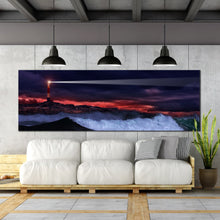 Load image into Gallery viewer, Lighthouse  on  the  Island  large  canvas  wall  art For LIving Room
