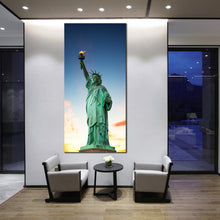 Load image into Gallery viewer, New  York  Statue  of  Liberty  twilight  1  piece  artwork  decor For Living Room
