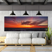 Load image into Gallery viewer, Panoramic  Sky  Sunset  Desert  Landscape  Canvas  Home  Decor For Living Room
