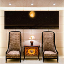 Load image into Gallery viewer, Panoramic  full  Moon  In  The  Night  Sky  Canvas  Art In Living Room
