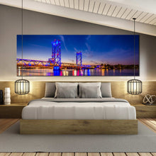 Load image into Gallery viewer, Piscataqua  River  Bridge  New  Hampshire1  piece  artwork  decor For Bedroom
