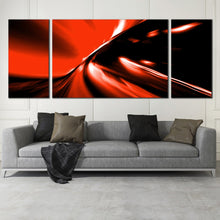 Load image into Gallery viewer, Red Black Moving Traffic Light Trails For Living Room
