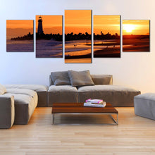 Load image into Gallery viewer, Santa Cruz Walton Lighthouse lighhouse ocean artwork canvas wall decor For Your Living room
