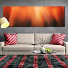 Load image into Gallery viewer, Sunbeam  Abstract  underwater  backgrounds  in  the  ocean  red  orange  abstract  canvas For Living Room
