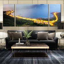 Load image into Gallery viewer, Taiwan morning twilight view 3 pc. canvas artwork For Living Room
