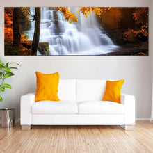 Load image into Gallery viewer, Thailand  Waterfall  Canvas  Wall  Art  Hin  Rang  Kla  National  Park  Living  Room  1  Piece  Canvas  Print  White  Red  Mun  Daeng  Waterfall  Canvas  Artwork For Living Room
