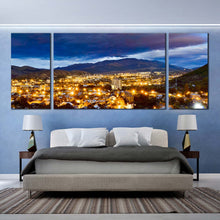 Load image into Gallery viewer, Vanadzor  Armenia  City  Skyline  3  panel  canvas  art For Bedroom
