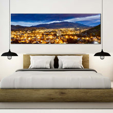 Load image into Gallery viewer, Vanadzor  Armenia  City  Skyline  at  night  canvas  Prints For Bedroom
