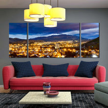 Load image into Gallery viewer, Vanadzor  Armenia  City  Skyline  triptych  wall  art For Living Room
