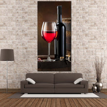 Load image into Gallery viewer, Wine  Barrel  Canvas  Print  Brown  Wine  Barrel  1  Piece  Canvas  Wall  Art For Living room
