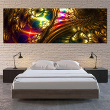 Load image into Gallery viewer, abstract  fantasy  canvas  wall  art  colorful  abstract  energy  1  piece  canvas  print  bright  abstract  wide  canvas For Bedroom
