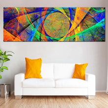 Load image into Gallery viewer, abstract  fractal  canvas  wall  art  abstract  digital  oil  painting  canvas  artwork  colorful  abstract  3d  rendering  1  piece  canvas  print For Living Room
