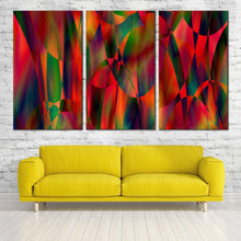 Load image into Gallery viewer, abstract grunge canvas wall art colorful contemporary designs artwork print abstract patterns 3 piece multiple canvas For Living Room
