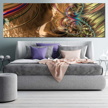 Load image into Gallery viewer, abstract  patterns  canvas  wall  art  abstract  fractal  texture  canvas  artwork  colorful  abstract  1  piece  canvas  print For Bedroom
